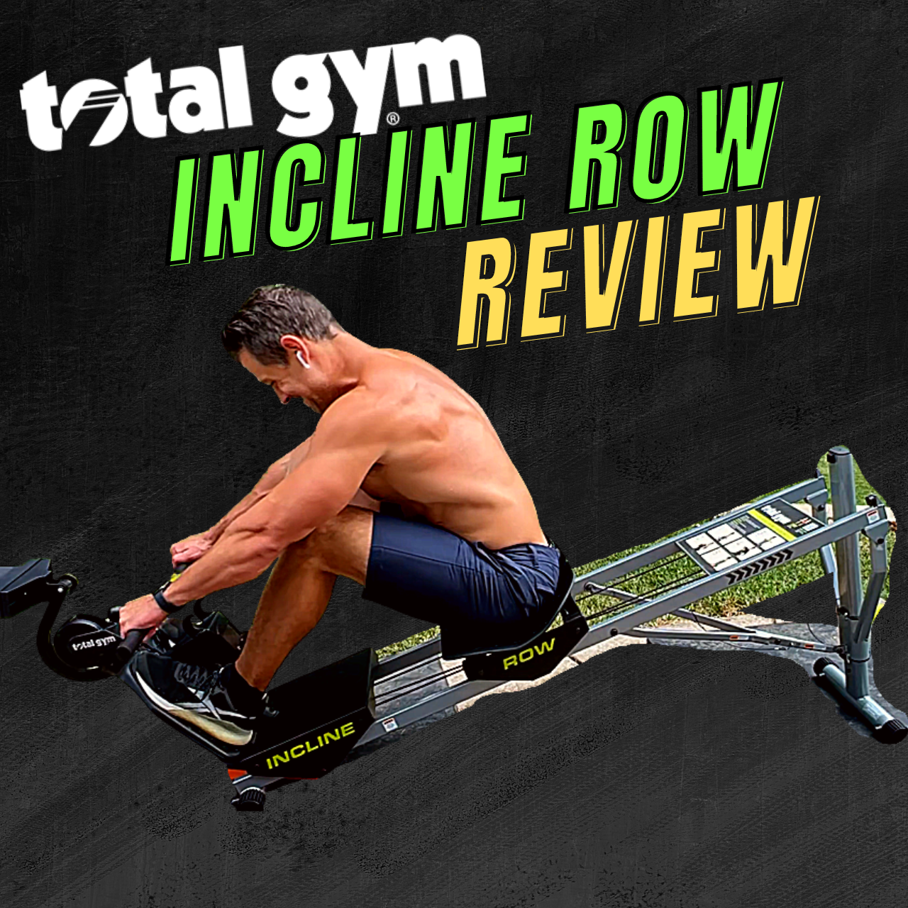 Incline rower total online gym